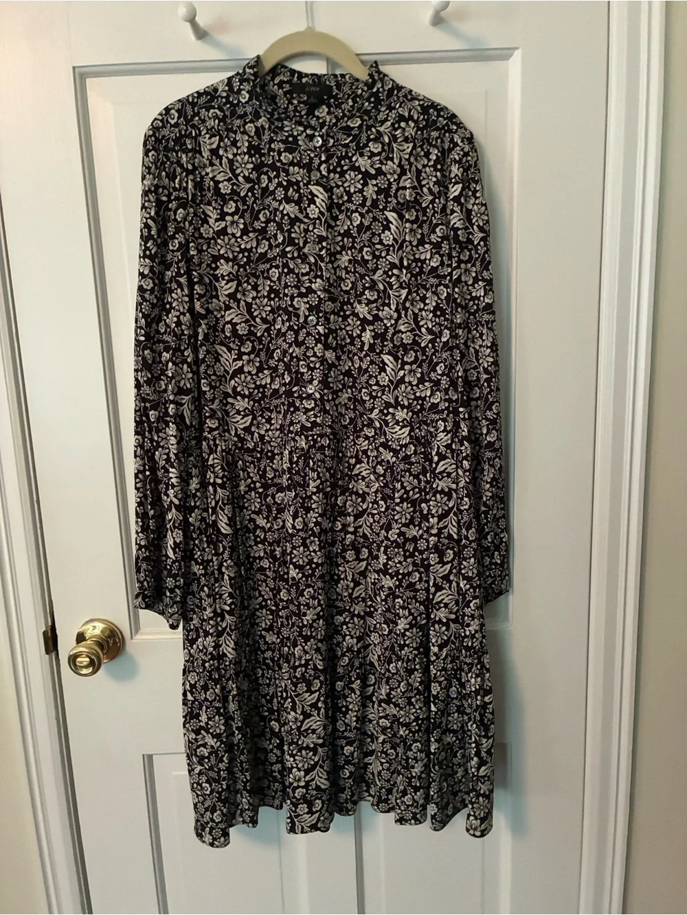J. Crew black white